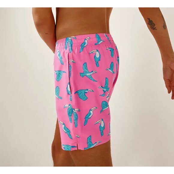 New Chubbies XL, XXL Men's 'Toucan Do Its' Stretch 5.5" Classic Swim Trunks - Picture 5 of 9